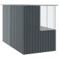 Preview: Vogelkäfig Anthrazit 215x78x200 cm Verzinkter Stahl