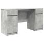 Preview: Schreibtisch Betongrau 140x49x76 cm Holzwerkstoff