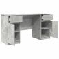 Preview: Schreibtisch Betongrau 140x49x76 cm Holzwerkstoff