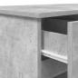 Preview: Schreibtisch Betongrau 140x49x76 cm Holzwerkstoff