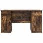 Preview: Schreibtisch Räuchereiche 140 x 49 x 76 cm Holzwerkstoff