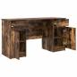 Preview: Schreibtisch Räuchereiche 140x49x76 cm Holzwerkstoff
