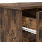 Preview: Schreibtisch Räuchereiche 140x49x76 cm Holzwerkstoff