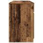 Preview: Schreibtisch Altholz 140x49x76 cm Holzwerkstoff