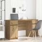 Preview: ARDEBO.de - Schreibtisch Artisan Eiche 140x49x76 cm Holzwerkstoff
