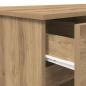 Preview: Schreibtisch Artisan-Eiche Holzwerkstoff 140 x 49 x 76 cm
