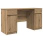 Preview: Schreibtisch Artisan-Eiche Holzwerkstoff 140 x 49 x 76 cm