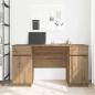 Preview: Schreibtisch Artisan-Eiche Holzwerkstoff 140 x 49 x 76 cm