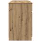 Preview: Schreibtisch Artisan Eiche 140x49x76 cm Holzwerkstoff