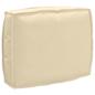 Preview: 2-teiliges Kissen-Set für Palettenbeige Oxford Stoff