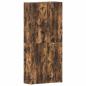 Preview: Schuhschrank Raucheiche 80x35,5x180 cm Holzwerkstoff