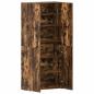 Preview: Schuhschrank Raucheiche 80x35,5x180 cm Holzwerkstoff