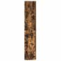 Preview: Schuhschrank Raucheiche 80x35,5x180 cm Holzwerkstoff