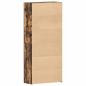 Preview: Schuhschrank Raucheiche 80x35,5x180 cm Holzwerkstoff