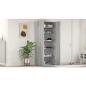 Preview: Schuhschrank mit Regal Grau 80 x 35,5 x 180 cm Holzwerkstoff