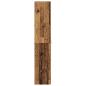 Preview: Schuhschrank Altholz 80x35,5x180 cm Ingenieurholz