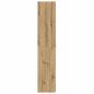 Preview: Schuhschrank Artisan Eiche 80x35,5x180 cm Holzwerkstoff