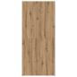 Preview: Schuhschrank 80 x 35,5 x 180 cm Holzwerkstoff Braun