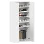 Preview: Schuhschrank 80x39x180 cm Holzwerkstoff