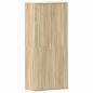 Preview: Schuhschrank Sonoma Eiche 80x39x180 cm Holzwerkstoff