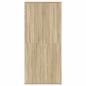 Preview: Schuhschrank Sonoma Eiche 80x39x180 cm Holzwerkstoff