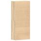 Preview: Schuhschrank Sonoma Eiche 80x39x180 cm Holzwerkstoff