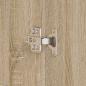 Preview: Schuhschrank Sonoma Eiche 80x39x180 cm Holzwerkstoff