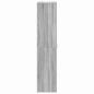 Preview: Schuhschrank Grau Sonoma 80x39x180 cm Holzwerkstoff