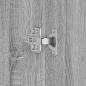 Preview: Schuhschrank Grau Sonoma 80x39x180 cm Holzwerkstoff