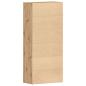 Preview: Schuhschrank Artisan Eiche 80x39x180 cm Holzwerkstoff