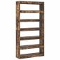 Preview: Braunes Bücherregal Braun Holzwerkstoff 100 x 30 x 198 cm
