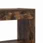 Preview: Braunes Bücherregal Braun Holzwerkstoff 100 x 30 x 198 cm