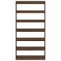Preview: Bücherregal Braune Eiche Holzwerkstoff 100 x 30 x 198 cm
