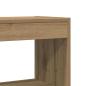 Preview: Bücherregal Artisan Eiche Massivholz 100 x 30 x 198 cm