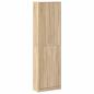 Preview: Kleiderschrank Sonoma Eiche 55x25x189 cm Möbelholz