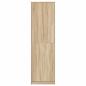 Preview: Kleiderschrank Sonoma Eiche 55x25x189 cm Möbelholz
