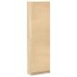 Preview: Kleiderschrank Sonoma Eiche 55x25x189 cm Möbelholz