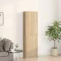 Preview: Kleiderschrank Sonoma Eiche 55x25x189 cm Möbelholz