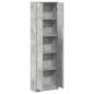 Preview: Kleiderschrank Betongrau 55x25x189 cm Spanplatte