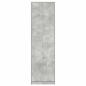 Preview: Kleiderschrank Betongrau 55x25x189 cm Spanplatte