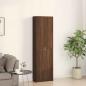 Preview: Kleiderschrank Braun Eiche 55x25x189 cm Holzwerkstoff