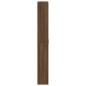 Preview: Kleiderschrank Braun Eiche 55x25x189 cm Holzwerkstoff