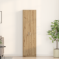 Preview: Kleiderschrank Kunststeineiche 55x25x189 cm Holzwerkstoff