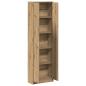 Preview: Kleiderschrank Kunststeineiche 55x25x189 cm Holzwerkstoff
