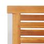 Preview: 7-teilige Gartendining-Set Massivholz Akazie, Outdoor-Dining-Tisch 180x90x75 cm Massivholz Akazie