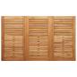 Preview: 5-teiliges Garten Esszimmer Set aus massivem Teakholz, Outdoor Esszimmertisch 150x90x75 cm aus massivem Teakholz