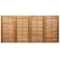 Preview: 7-teiliges Garten Esstisch Set aus massivem Teakholz, Outdoor Esstisch 180x90x75 cm aus massivem Teakholz