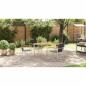 Preview: 5-teilige Garten Essgruppe aus Massivholz Teak, Outdoor Esstisch 90x90x74.5 cm aus Massivholz Teak