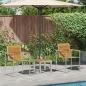 Preview: ARDEBO.de - Sonnenliege mit Gartenstühlen 3 Teile Massivholz Akazie