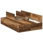 Preview: Stauraumbettgestell Altes Holz 120x200 cm